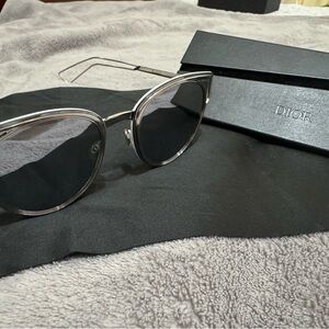 Dior Sculpt Women's Palladium Silver Sunglasses
